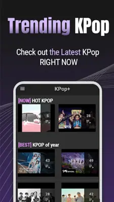 KPop+ android App screenshot 4